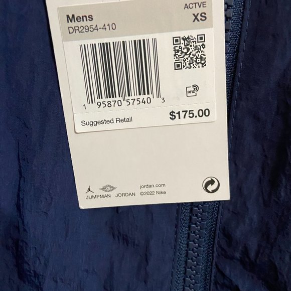 Nike Air Jordan x Trophy Room USA Woven Track Jacket DR2954-410 Mens NEW - Picture 11 of 15